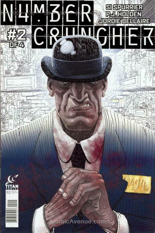 Numbercruncher #2 VF/NM; Titan | save on shipping - details inside