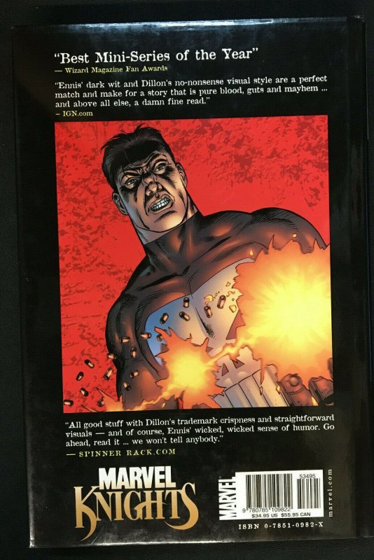 THE PUNISHER MARVEL KNIGHTS HARDCOVER