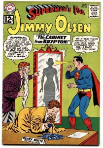 SUPERMAN'S PAL JIMMY OLSEN #66 1963-PERRY WHITE-KRYPTON fn
