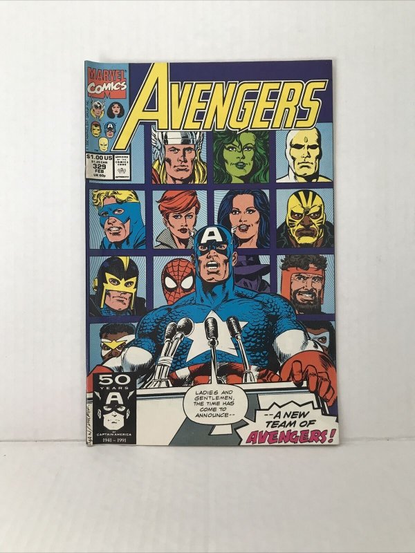 Avengers #329 