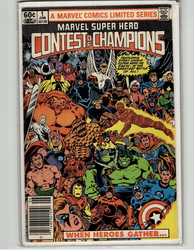 Marvel Super Hero Contest of Champions #1 (1982)