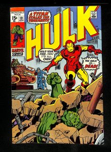 Incredible Hulk (1962) #131 Iron Man 1st Jim Wilson!