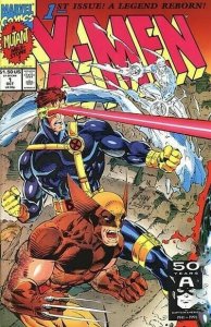 X-Men (1991 1st Series) #1C Cyclops/Wolverine/Iceman Cover NM/M