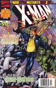 X-Man #50 (Newsstand) VF ; Marvel | Terry Kavanagh Generation X