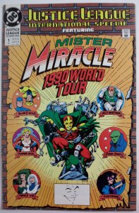 Justice League International Special #1 (1990) MISTER MIRACLE