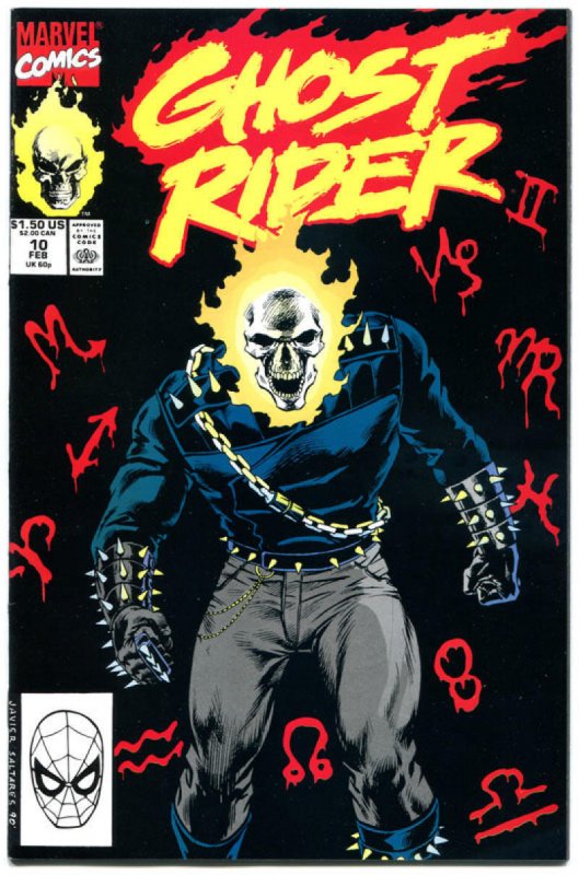 GHOST RIDER #6 7 8 9 10, NM+, Johnny Blaze, Punisher, Mark Texeira, 1990