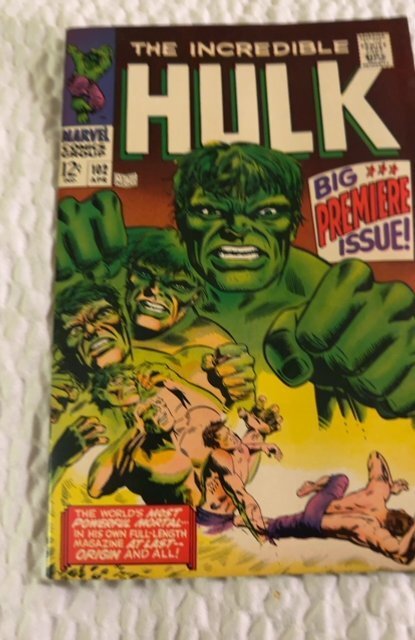 The Incredible Hulk #102 (1968)Asguard/the enchantress Fn/Vf