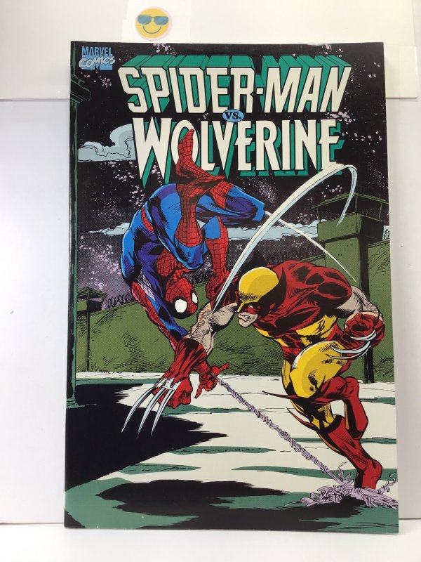 Spider-Man vs. Wolverine Second Print Cover (1987) NM