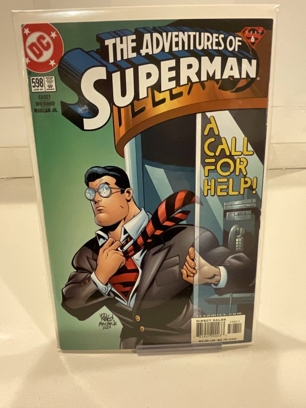 Adventures of Superman #598  9.0 (our highest grade)  2002