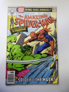 The Amazing Spider-Man Annual #12 (1978) FN Condition slight indentation fc