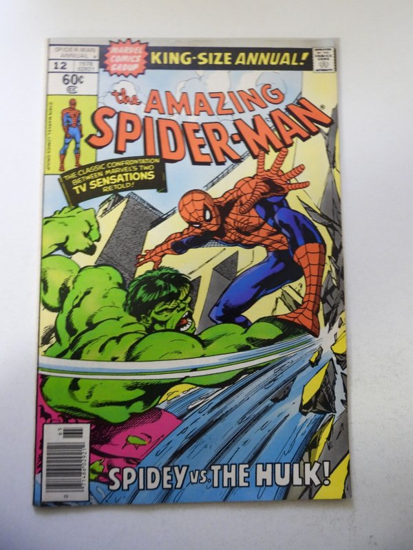 The Amazing Spider-Man Annual #12 (1978) FN Condition slight indentation fc