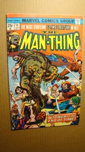 MAN-THING 14 VS BRONZE AGE HORROR 1974 ALCALA ART