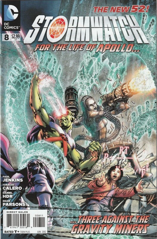 Stormwatch # 8 Cover A NM DC Comics 2012 New 52 [O3]