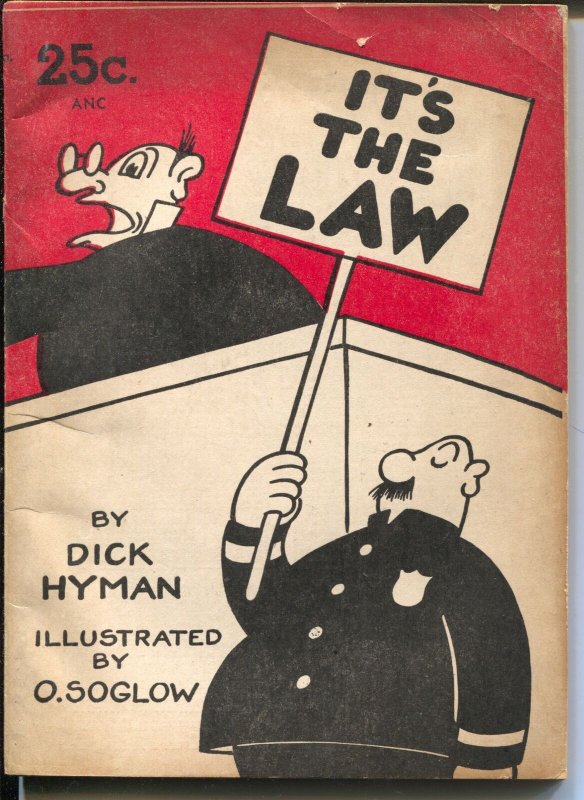 It's The Law 1946-Beacon Books-Dick Hyman-Otto Soglow-VG