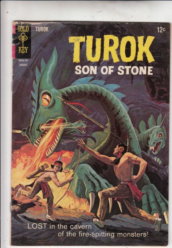 Turok Son of Stone #55 (Jan-67) VG/FN+ Mid-Grade Turok, Andar