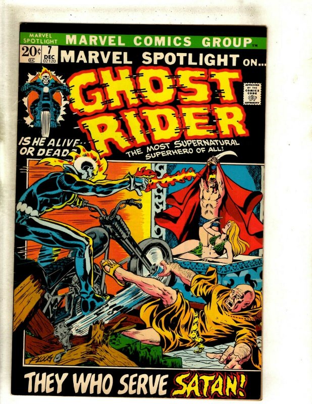 Marvel Spotlight # 7 VF Comic Book Feat. Ghost Rider Early Appearance HOT RS1