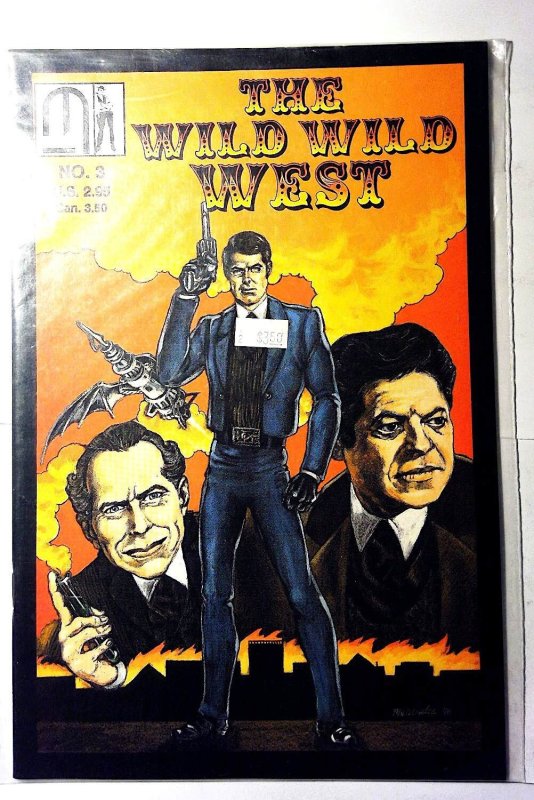 The Wild Wild West #3 (1990) Millennium Publications 1st Print Comic Book