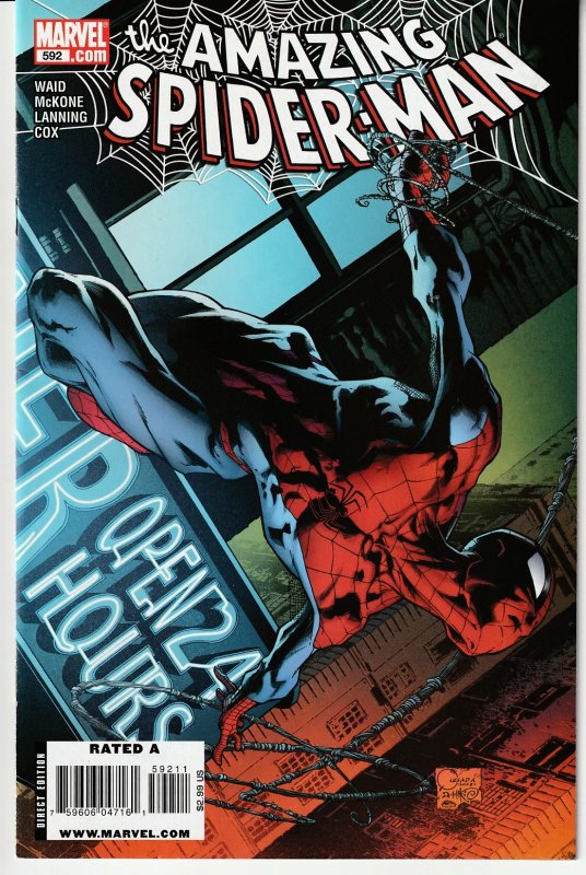 Amazing Spider Man  (vol. 1)# 592  Spider Hunt !