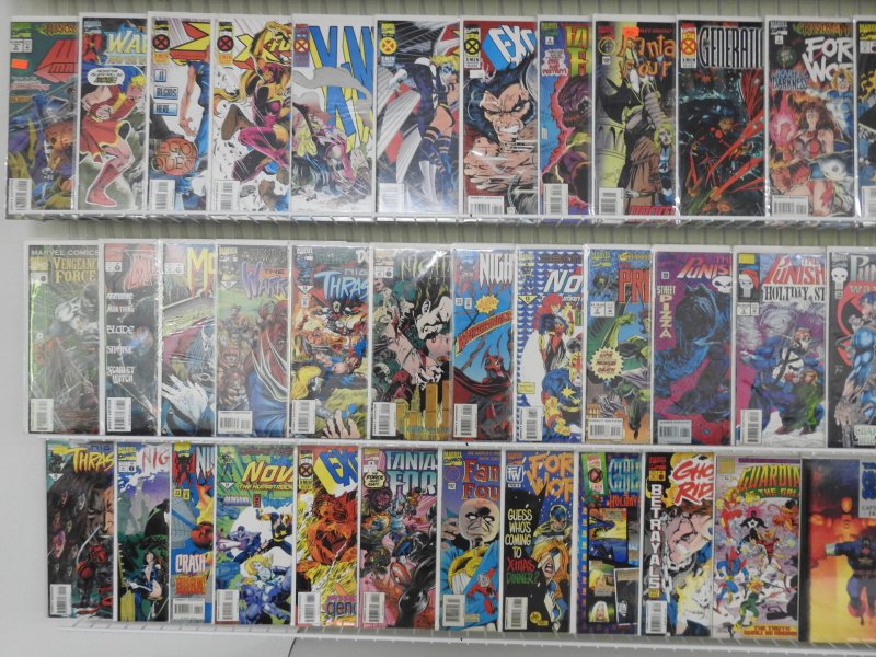 Huge Lot Comics W/ Spider-Man, Hulk, Iron man+ Avg VF+ Condition!!