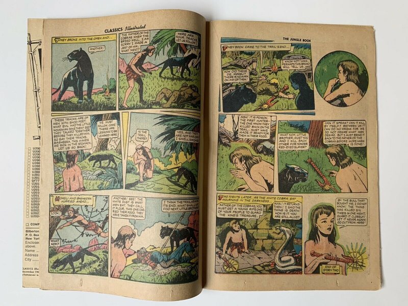 Classics Illustrated 83 Jungle Book