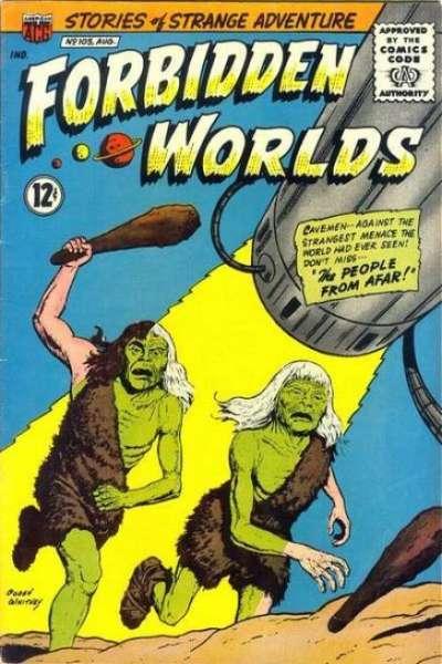 Forbidden Worlds (1951 series) #105, VG (Stock photo)