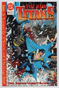 New Titans #61 Lonely Place Of Dying | Batman | Nightwing (DC, 1989) NM