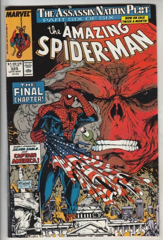 Amazing Spider-Man #325 (Nov-89) NM- High-Grade Spider-Man