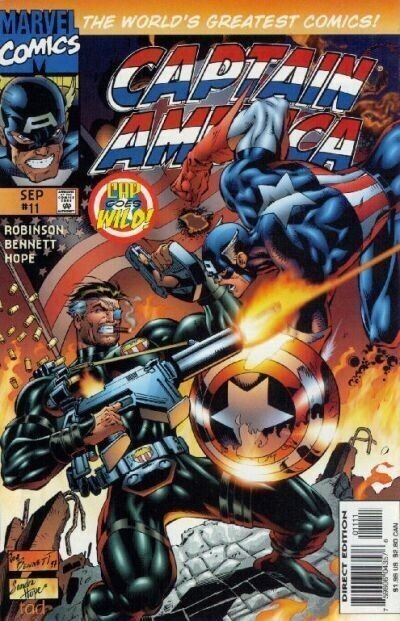 CAPTAIN AMERICA VOL. 2 #11 HEROES REBORN (SEPT. 1997)