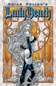 Lady Death The Wicked # 1 Richard Ortiz Art Nouveau Variant Cover !!!  VF/NM 