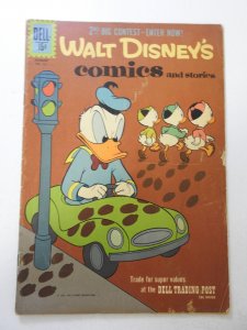 Walt Disney's Comics & Stories #251 (1961) VG Condition moisture stain