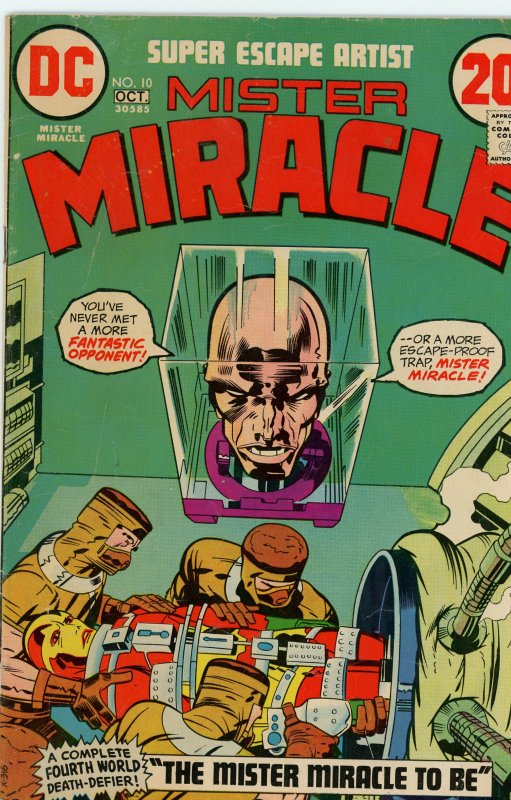 Mister Miracle 10  G/VG  Kirby!