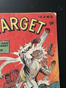 Target Comics Vol. 8 #10 (1940 Novelty Press) Golden Age