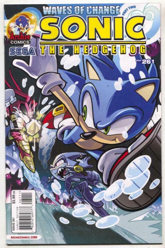 Sonic The Hedgehog #261 2014- Archie Comics Sega F/VF