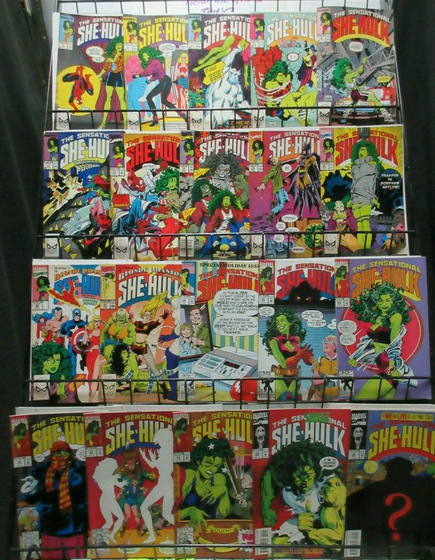 She-Hulk (Marvel 1989-93) #3-56 Lot of 20Diff John Byrne's Humorous Adventures!