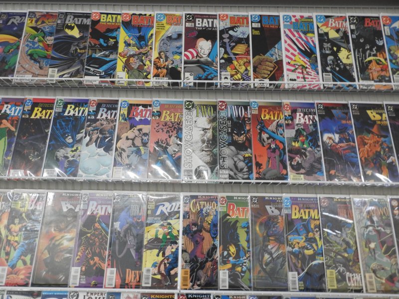 Huge Lot 140+ Comics W/ Batman + Robin, Batman, Superman+ Avg VF-NM Condition!