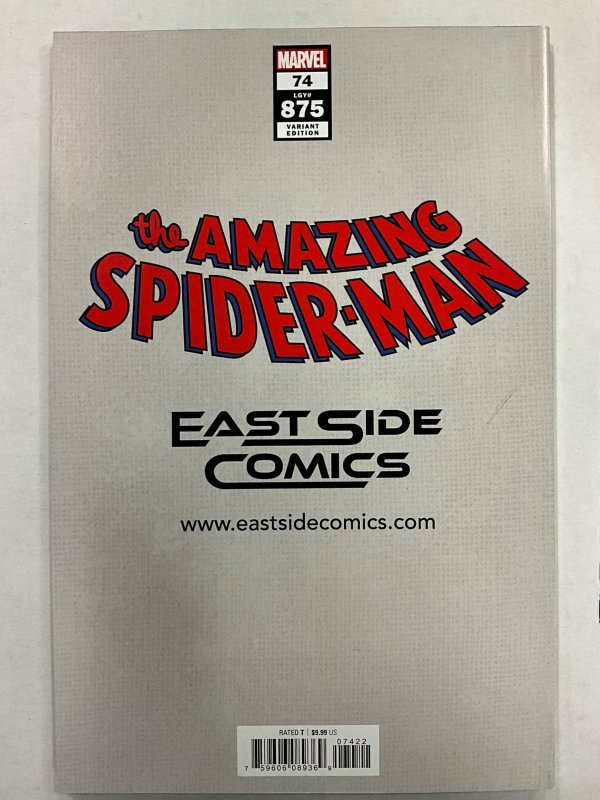 The Amazing Spider-Man #74 Lee Virgin Cover (2021)