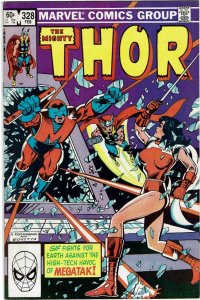 Thor #328 (1966 v1) 1st Megatak NM-