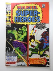 Marvel Super-Heroes #26  (1970) Classic Marvel Tales!! Solid VG Condition!