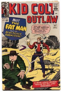 KID COLT OUTLAW #117 1964-THE FAT MAN! MARVEL WESTERN