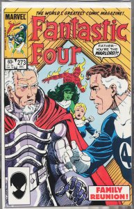 Fantastic Four #273 (1984) Fantastic Four [Key Issue]