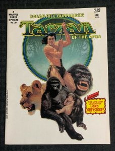 1983 MARVEL SUPER SPECIAL Magazine #29 FN 6.0 Tarzan of the Apes ERB