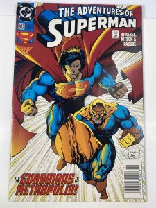 Adventures of Superman #511 FN+ Newsstand DC Comics C70A