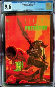 Aliens vs. Predator #1 (1990) - CGC 9.6 - Cert#4256301001