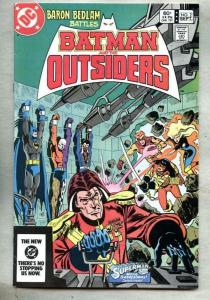 BATMAN and the OUTSIDERS #2, VF, Baron Bedlam,  DC, 1983, more in store