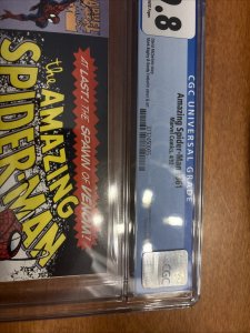 Amazing Spider-Man (1992) # 361 (CGC 9.8 WP) Newsstand Edition