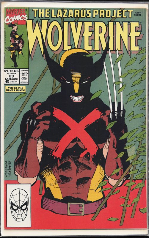 Wolverine #29 (1990) Wolverine