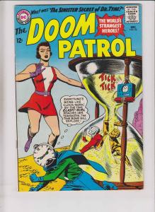 Doom Patrol #92 FN/VF december 1964 - 1st appearance of dr. tyme - hourglass