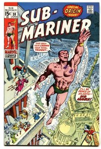 SUB-MARINER #38-1971-MARVEL-Origin of Namor-comic book