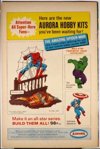 FANTASTIC FOUR #58 Marvel Comics 1967 Doctor Doom Silver Surfer VF- MCU 