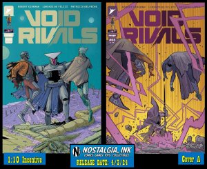 VOID RIVALS #8 CVR A + 1:10 ARAUJO O'HALLORAN ENERGON 2023 PRESALE PROSHIPS 4/3